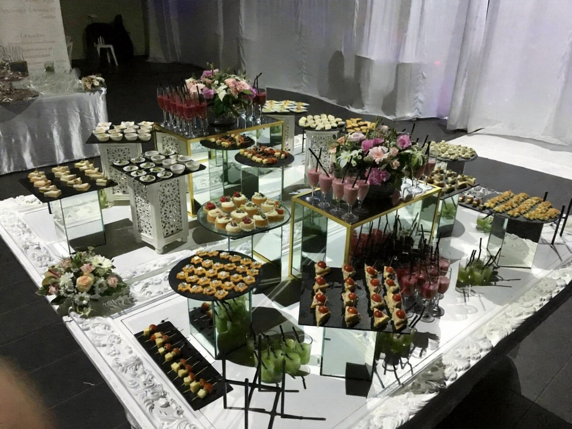Buffet cocktail raffiné